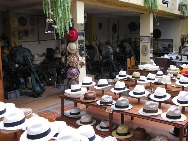 panama hats and hot presses
