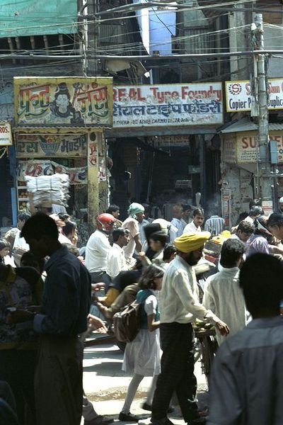 Delhi bazaar