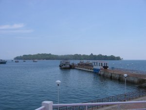 From the Ferry jetty in Port Blair