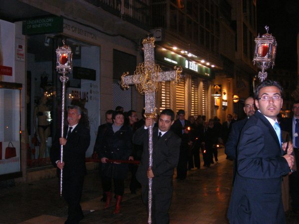 Holy parade in Malaga