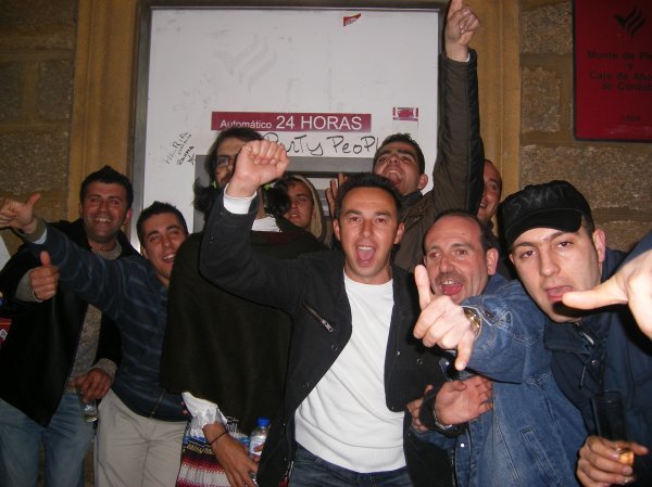 crazy Spanish men in Cadiz