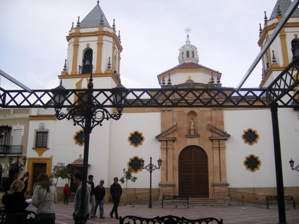 church in the center of Ronda