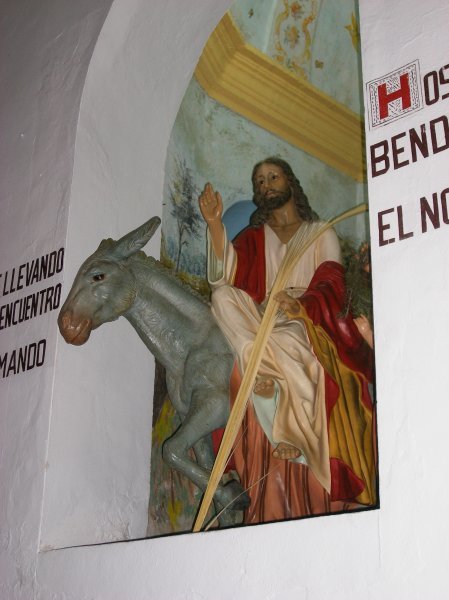 I wonder if Jesus' donkey was well behaved
