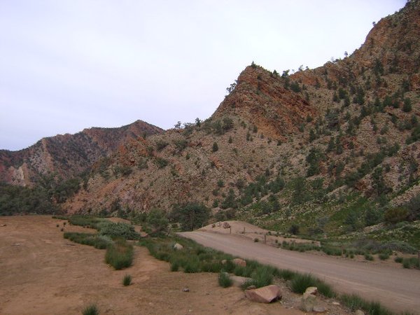 Road through the gorges