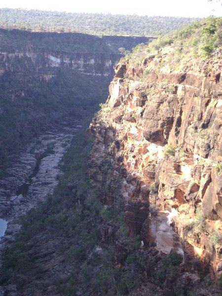 View down the Gorge