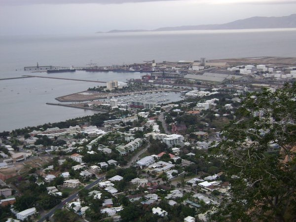 View of Townsville from Castle Hill.