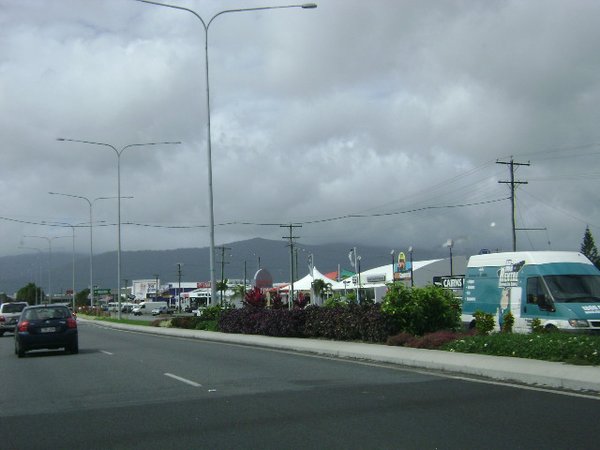 On our way through Cairns