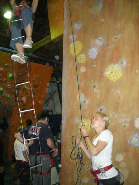 Rock/ladder climbing