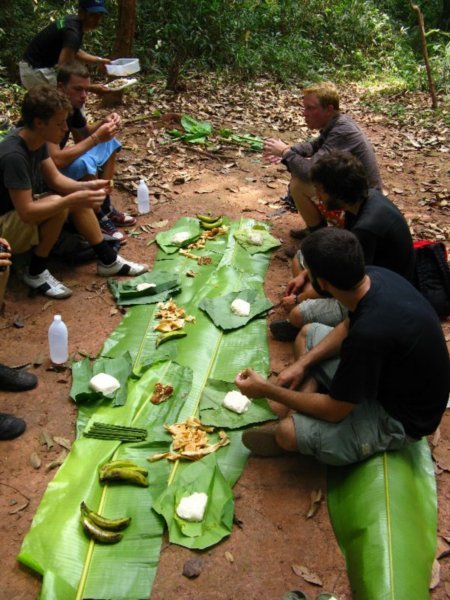 Lunch in the jungle