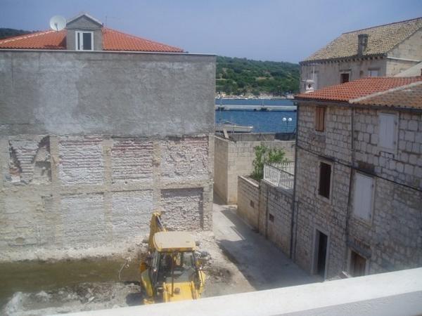 view from vis hostel