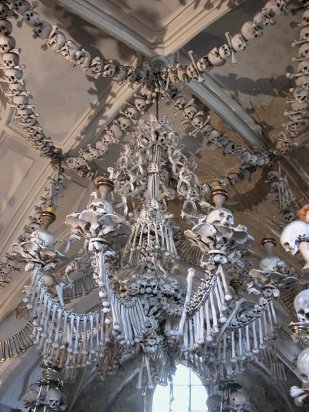 Sedlec Ossuary - Bone Chandalier