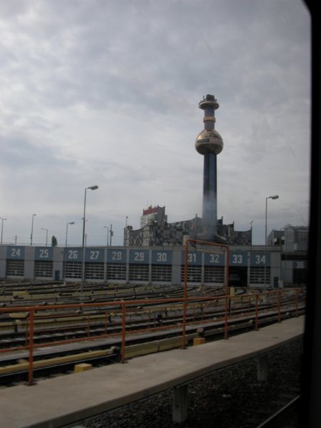 Hundertwasser designed Power station