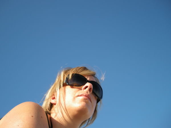 Me, posing on Bondi Beach!