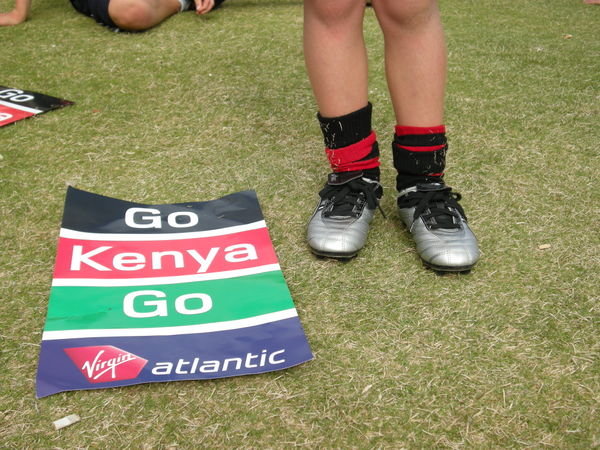 Go Kenya!  At the Adelaide 7s...