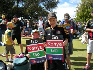 Go Kenya!  At the Adelaide 7s...