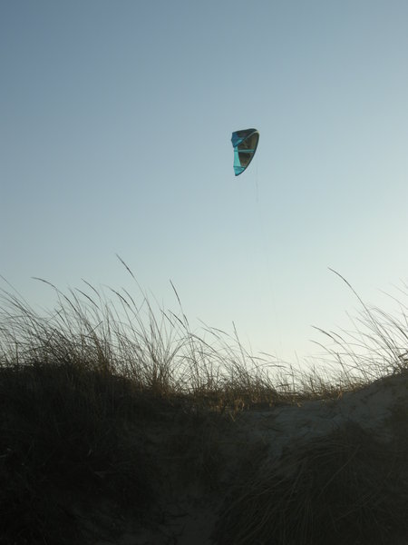 The kite of a kite surfer!