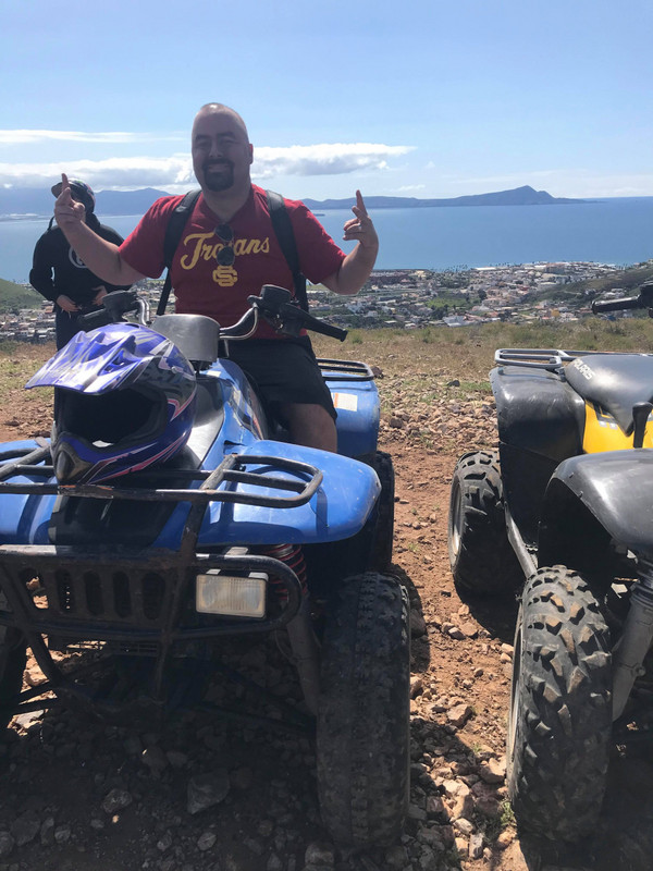 ATV and a view