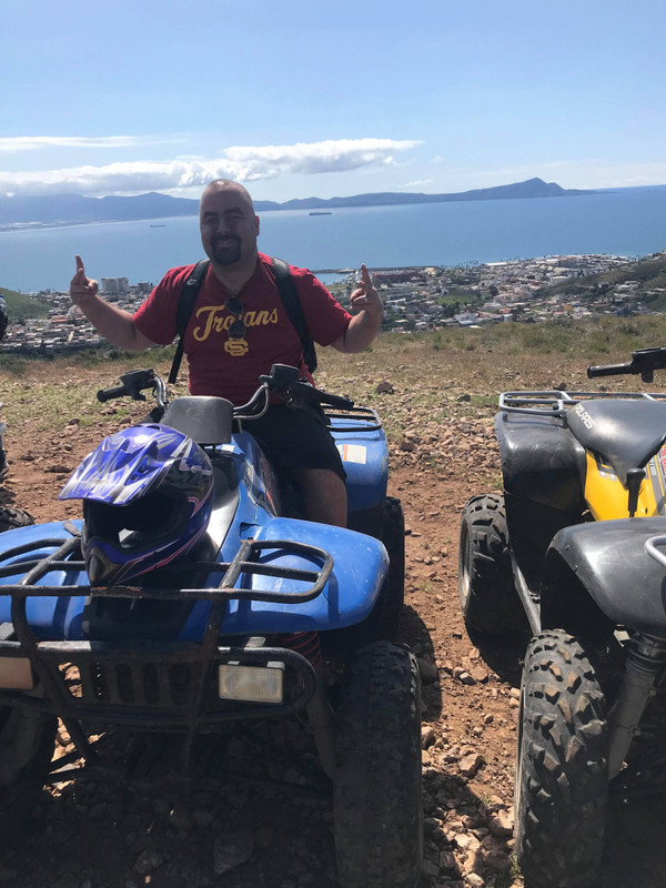 ATV and a view