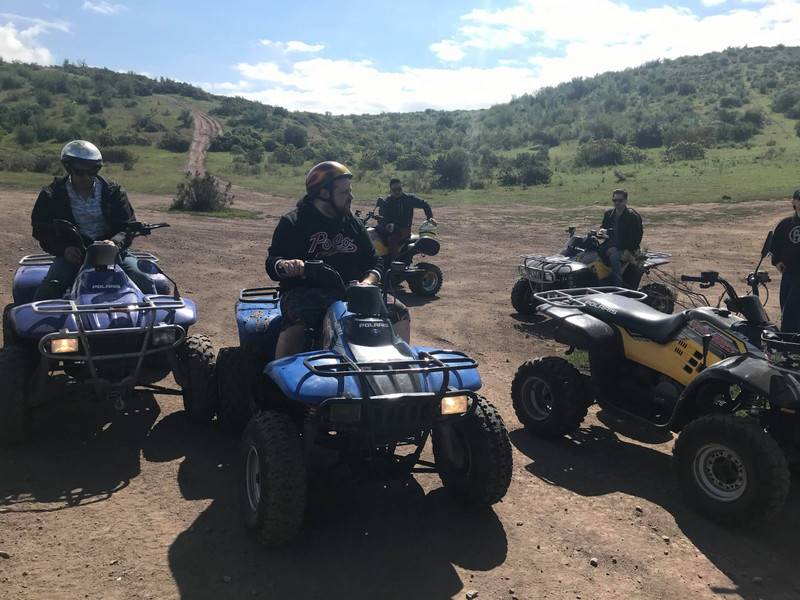 The squad and ATV's