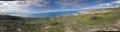 Panorama from the top of the trail