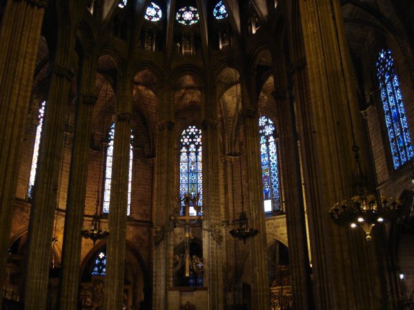 Interior of Barcelona Cathedral 11