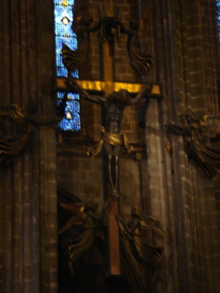 Interior of Barcelona Cathedral 13
