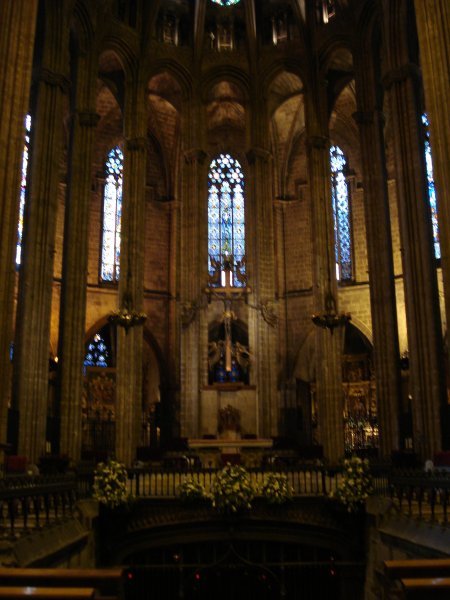 Interior of Barcelona Cathedral 5