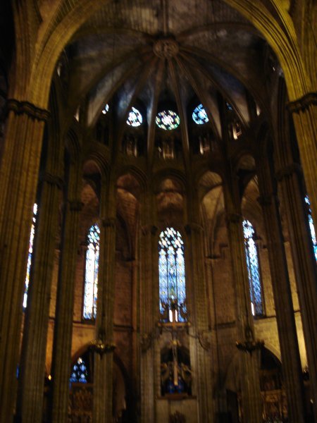Interior of Barcelona Cathedral 6