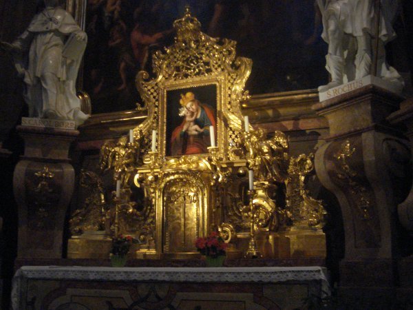 Altar Piece at St. Peter's in Vienna
