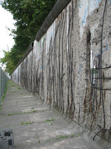 Only piece of the original Berlin Wall