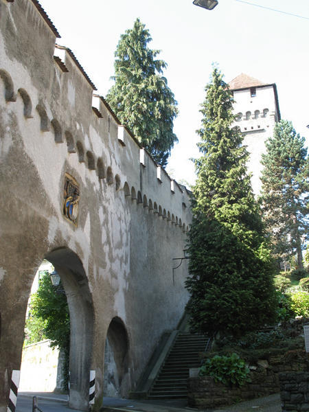 Part of the medieval city wall