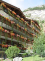 Our Hotel Butterfly in the car-less village of Zermatt