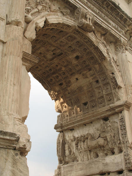 Arco di Tito Entrance Roman Forum