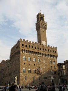 The Palazzo Vecchio - the traditional seat of Florentine government