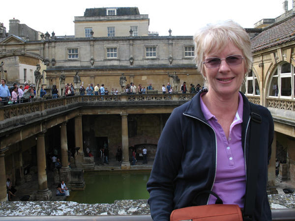 Mum @ the Roman Baths
