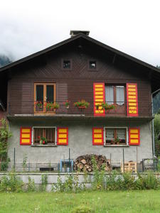 Colourful Shutters - Les Houches