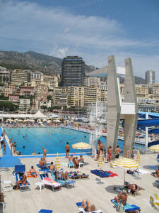 Monaco Fitness Centre - the best full size pool I have seen since leaving Aus!!