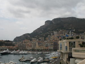 Overlooking the Monaco Marina