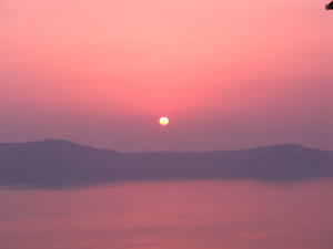 Sunset from Fira