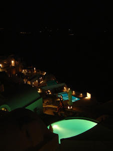 Pools by night