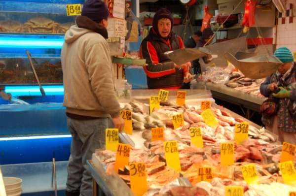 Chinatow fish market