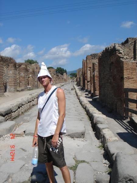 Me checkin out the Pompei Ruins