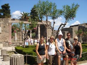The crew at Pompei