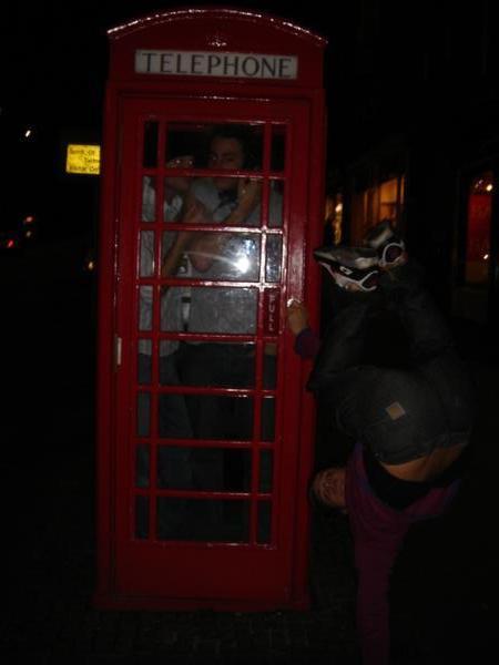 Tucks busting a Phat stall on a Scottish Phone Booth