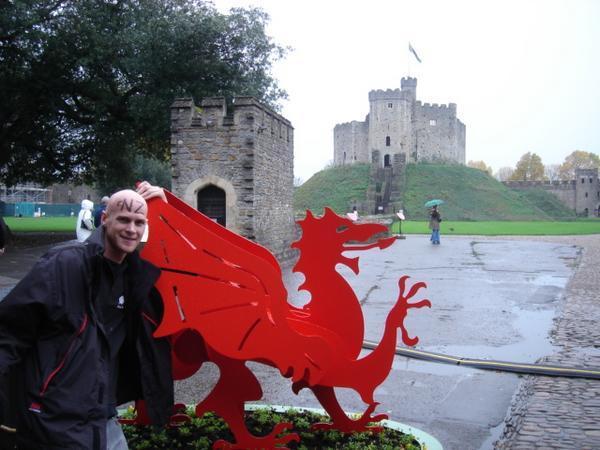 Yeah - Chillin in the Cardiff Castle