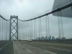 San Francisco City from the bridge