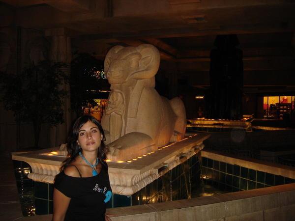 So the Luxor had a Egyption theme 