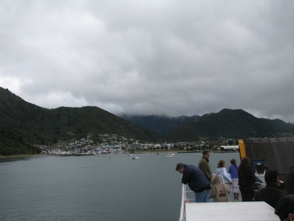 Arriving in Picton