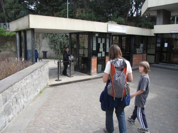 Entrance to Pompeii