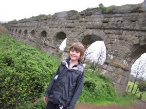 Joshua and the aquaduct 